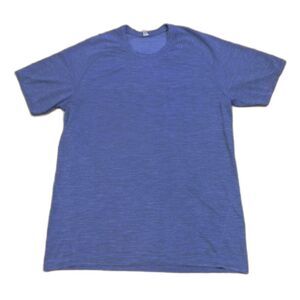 Lululemon Athletica Men's Short Sleeve Blue T-Shirt Size Medium